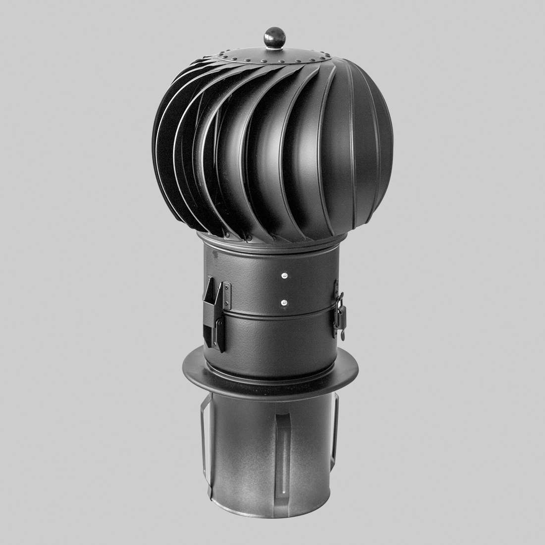 Turbowent Schornsteinaufsatz 130mm - Edelstahl Zugverstärker Für Kamine