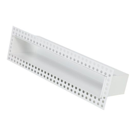 1065-OAD Open Air DOT putzbündige Ventilationsleiste 400 x 60 mm, weiß