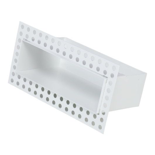 1053-OAD Open Air DOT putzbündige Ventilationsleiste 200 x 60 mm, weiß