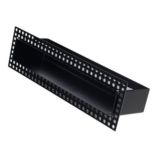 1062-OAD Open Air DOT putzbündige Ventilationsleiste 400 x 60 mm, schwarz