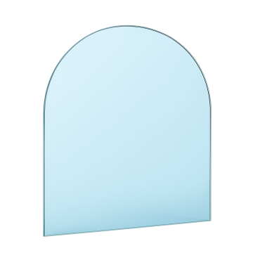 Funkenschutzplatte Glas