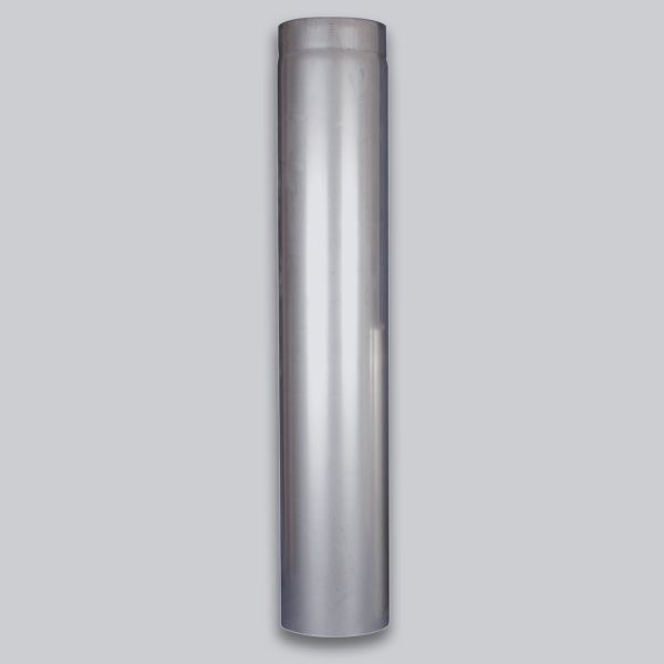 6406-VAR Edelstahl - Rauchrohr 2 mm, Ø 200 mm, 1,0 m