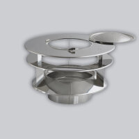 Haube zum Rauchsauger Ø 200 mm, Edelstahl