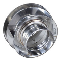 &Oslash; 200 mm Haube zum Rauchsauger, Edelstahl