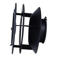 &Oslash; 150 mm Haube zum Rauchsauger, Edelstahl schwarz
