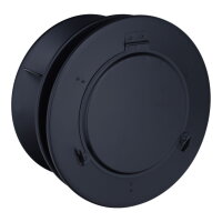 &Oslash; 150 mm Haube zum Rauchsauger, Edelstahl schwarz