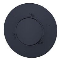 Ø 200 mm Haube zum Rauchsauger, Edelstahl schwarz