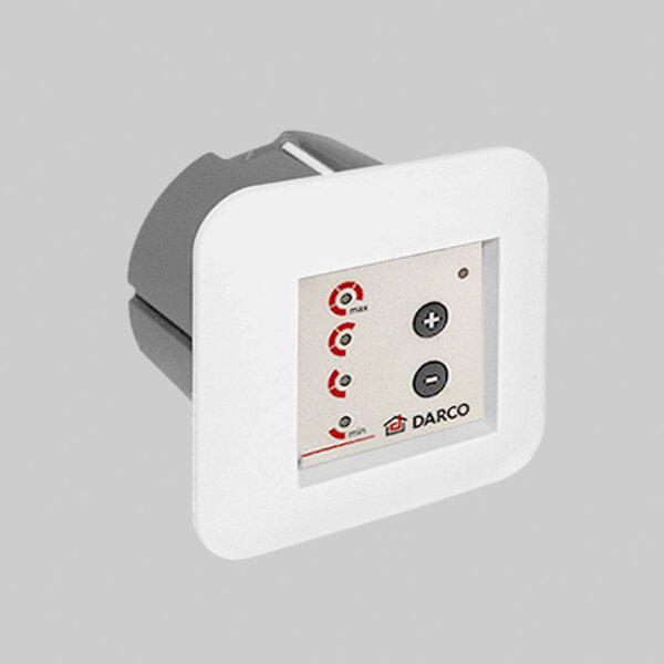 12-Stufen-Regler für Subtiel Rauchsauger, Unterputz