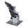 Ø 150 mm Schornsteinaufsatz Rotowent Dragon 1 aufklappbar mit Bodenplatte, Edelstahl