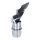 Ø 180 mm Schornsteinaufsatz Rotowent Dragon 2 aufklappbar zum Einstecken, Edelstahl