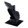Ø 150 mm Schornsteinaufsatz Rotowent Dragon 1 aufklappbar mit Bodenplatte, Edelstahl, schwarz