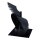 Ø 200 mm Schornsteinaufsatz Rotowent Dragon 1 aufklappbar mit Bodenplatte, Edelstahl, schwarz