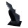 Ø 250 mm Schornsteinaufsatz Rotowent Dragon 1 aufklappbar mit Bodenplatte, Edelstahl, schwarz