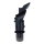 Ø 130 mm Schornsteinaufsatz Rotowent Dragon 2 aufklappbar zum Einstecken, Edelstahl, schwarz