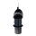 Ø 150 mm Schornsteinaufsatz Rotowent Dragon 2 aufklappbar zum Einstecken, Edelstahl, schwarz