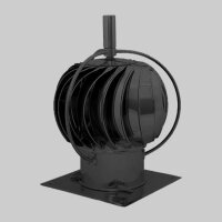 Schornsteinaufsatz Turbowent TUZ 1 aufklappbar mit...