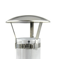 Ø 100 -130 mm Universal-Schornsteinhaube stufenlos...