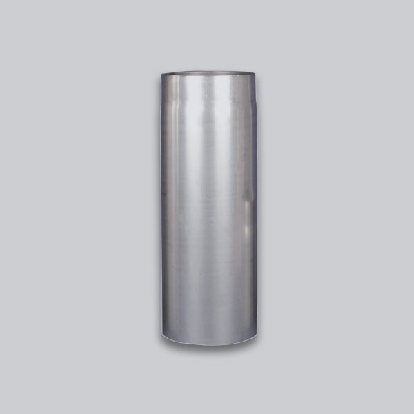 Rohr gerade 0,5 m, Edelstahl 2 mm, Ø 180 mm