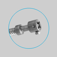 Biegsame Welle 500 mm für Umlenkklappe und...