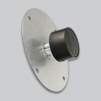 Drehknopf Unterputz mit 8 x 8 mm Anschluss, schwarz