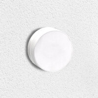 Drehknopf Aufputz mit 8 x 8 mm Anschluss, weiß