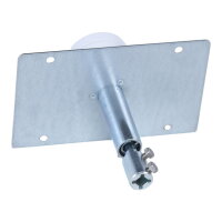 Drehknopf Aufputz mit 8 x 8 mm Anschluss, wei&szlig;