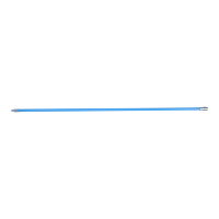 Schubstange blau, Schraubgewinde, 120 cm