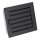 Ventlab Lamellengitter verstellbar 190 x 170 mm, schwarz