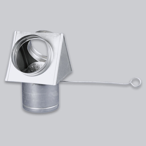 Luftverteilerbox Y 3-fach mit Umlenkung, Ø 125 mm