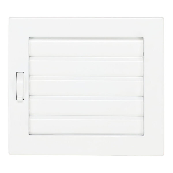 Ventlab Lamellengitter verstellbar 190 x 170 mm, weiß
