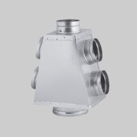 Luftverteilerbox 1 auf 5, Ø 150 mm und 5 x...