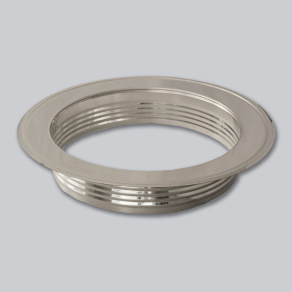 Edelstahlrosette 400