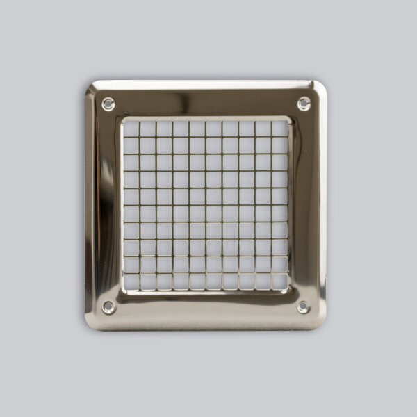 Schutzgitter Edelstahl, Blendrahmen, 175 x 175 mm