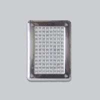 Schutzgitter Edelstahl, Blendrahmen, 175 x 195 mm