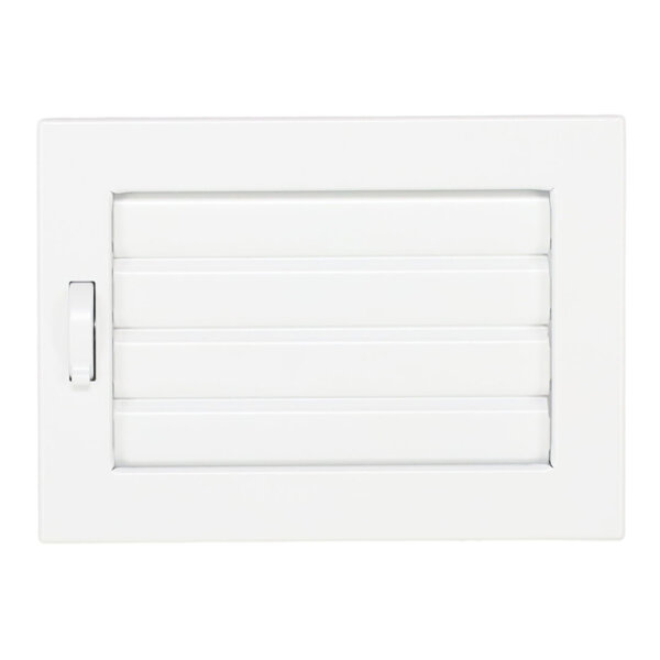 Ventlab Lamellengitter verstellbar 200 x 145 mm, weiß