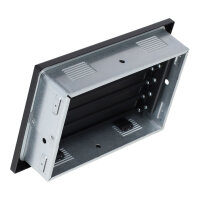 Ventlab Lamellengitter verstellbar 240 x 170 mm, schwarz