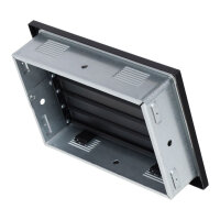 Ventlab Lamellengitter verstellbar 240 x 170 mm, schwarz