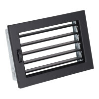 Ventlab Lamellengitter verstellbar 240 x 170 mm, schwarz