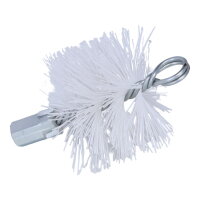 &Oslash; 80 mm Schornsteinbesen &sbquo;Pellet&lsquo; Nylon