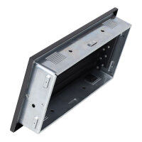 Ventlab Lamellengitter verstellbar 325 x 170 mm, schwarz