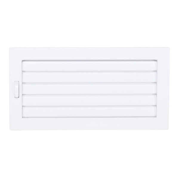 Ventlab Lamellengitter verstellbar 325 x 170 mm, weiß