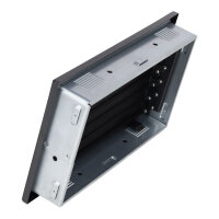 Ventlab Lamellengitter verstellbar 325 x 195 mm, schwarz