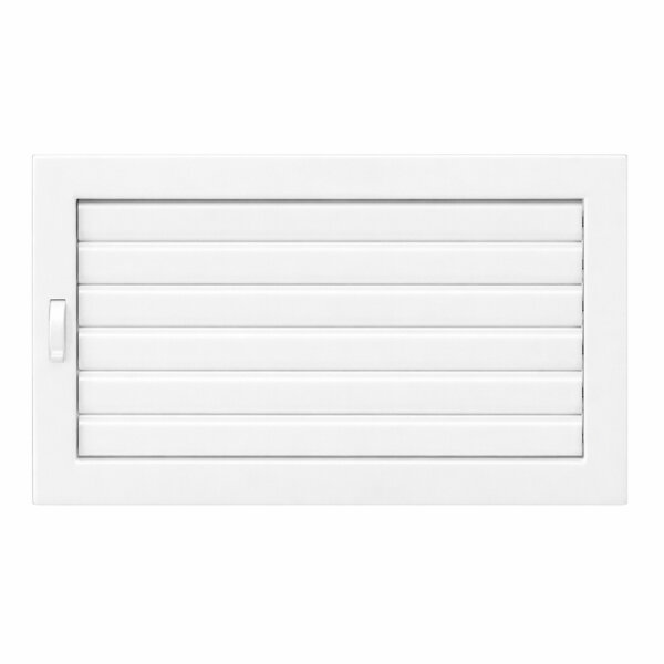 Ventlab Lamellengitter verstellbar 325 x 195 mm, weiß