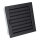 Ventlab Lamellengitter verstellbar 220 x 220 mm, schwarz