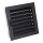 Ventlab Lamellengitter verstellbar 220 x 220 mm, schwarz