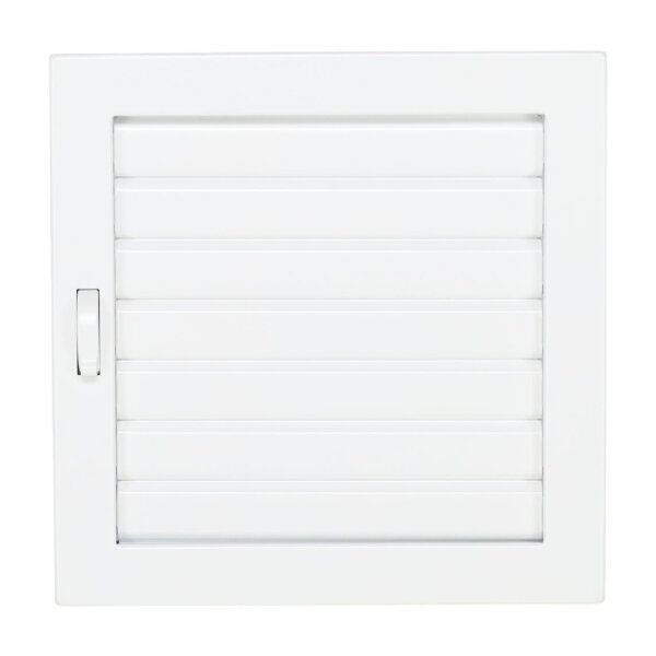 Ventlab Lamellengitter verstellbar 220 x 220 mm, weiß