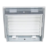 Ventlab Lamellengitter verstellbar 220 x 220 mm, wei&szlig;