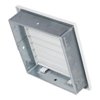 Ventlab Lamellengitter verstellbar 220 x 220 mm, wei&szlig;