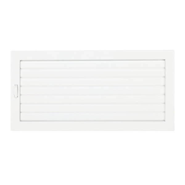 Ventlab Lamellengitter verstellbar 450 x 220 mm, weiß
