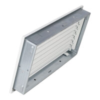 Ventlab Lamellengitter verstellbar 450 x 240 mm, wei&szlig;